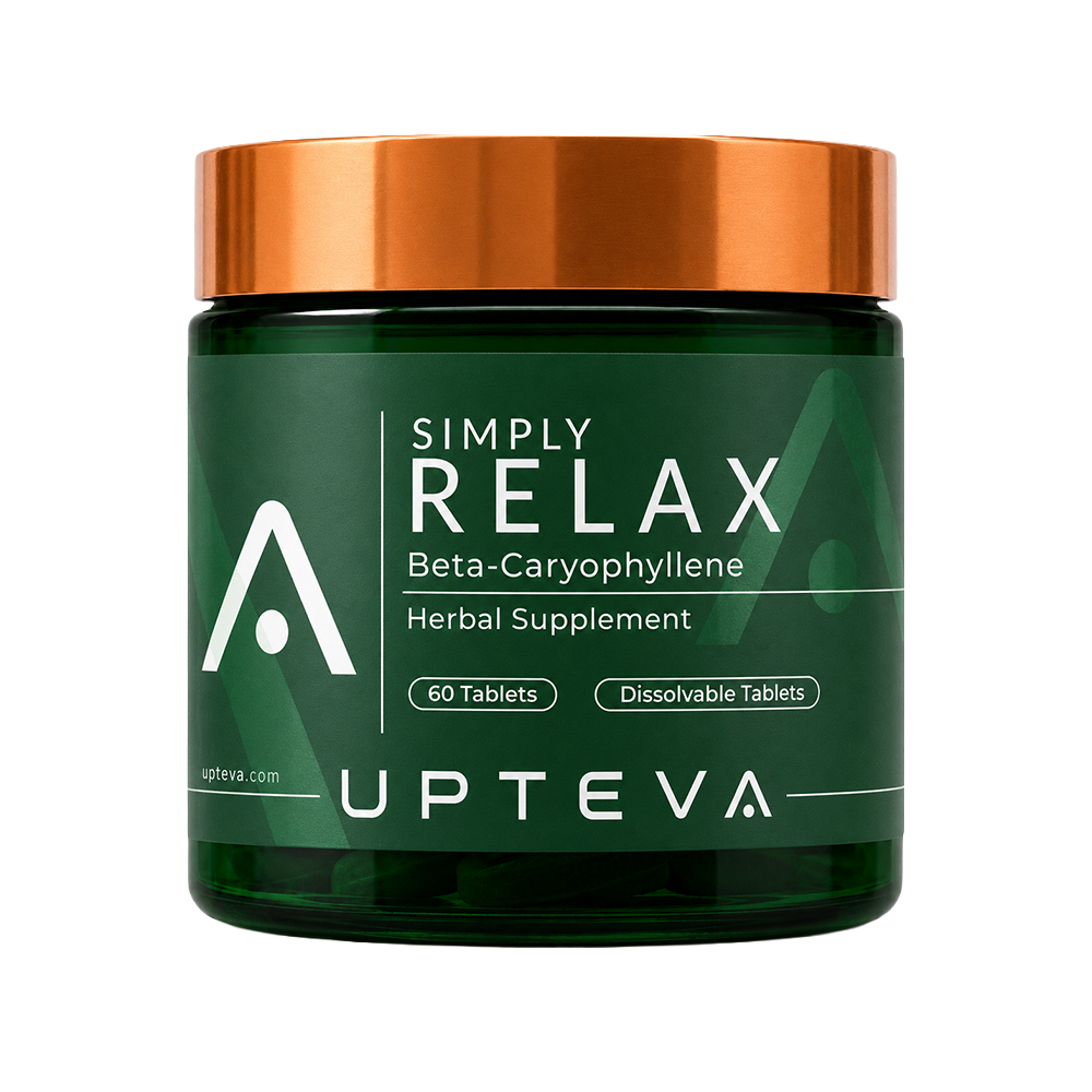 UPTEVA Simply Relax jar with copper-colored lid
